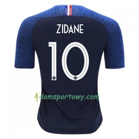 Koszulka Francja Zidane 10 Domowe Koszulki Piłkarskie Mistrzostwa Świata 2018